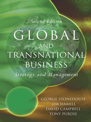 cover image of Global and Transnational Business